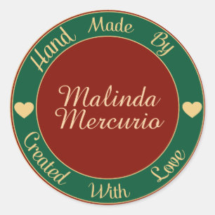 Mano Hecha Por Pegatina - SRF