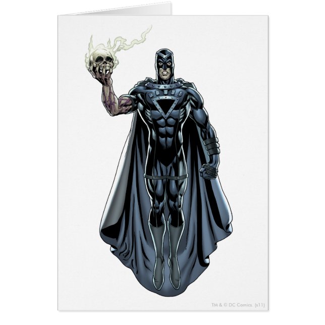 Mano negra con cráneo 2 (Frente)