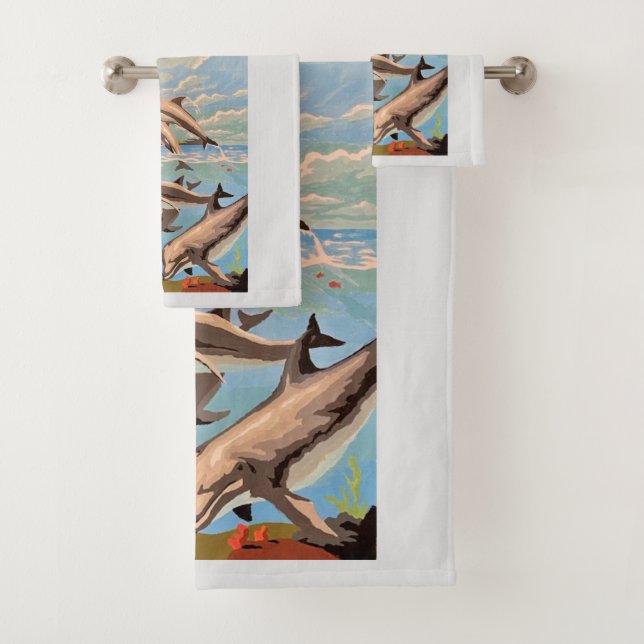 Mano Pintada Por Número | Delfines lúdicos | (In situ)