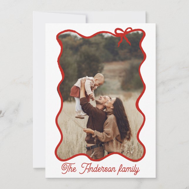 Mano ruidosa de la navidad con moras rojas (Anverso)