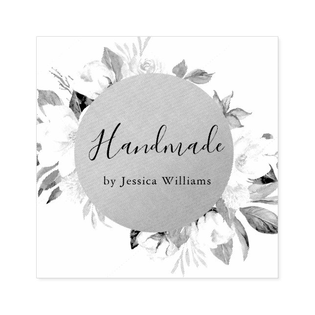 Mano Rusa Personalizada Hecha Por Sello De Goma (Impresión)