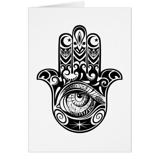 Mano Zendoodle de Hamsa (Frente)