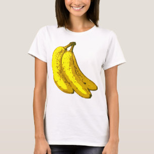 Manojo de camiseta de los plátanos