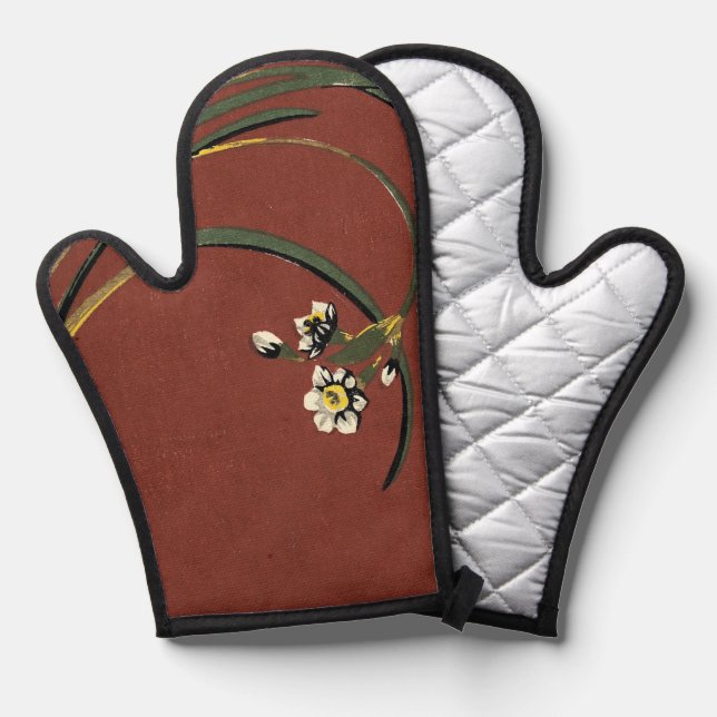 Manoplas #38 Decoración y adorno japonés 1902 (Anverso/Reverso)