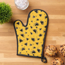 Bee Oven Mitt - Cocina Cute de Bee Glove for Bakin
