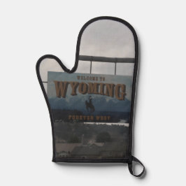 Manoplas Bienvenidos a Wyoming