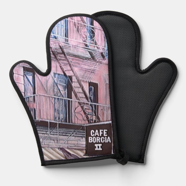 Manoplas Cafe Borgia, SOHO (Anverso/Reverso)