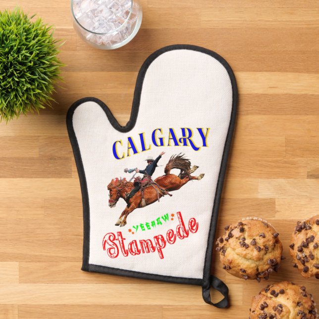 Manoplas Calgary Yehaw Stampede (De arriba hacia abajo)