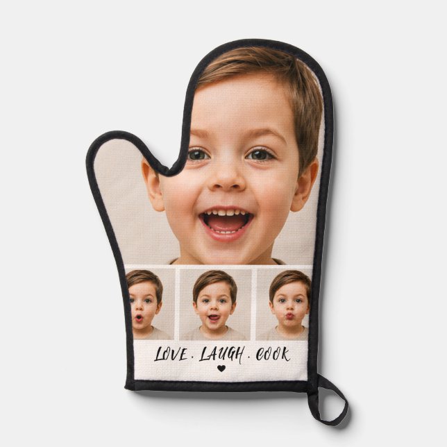 Manoplas Caras personalizadas 4 fotos (Anverso)