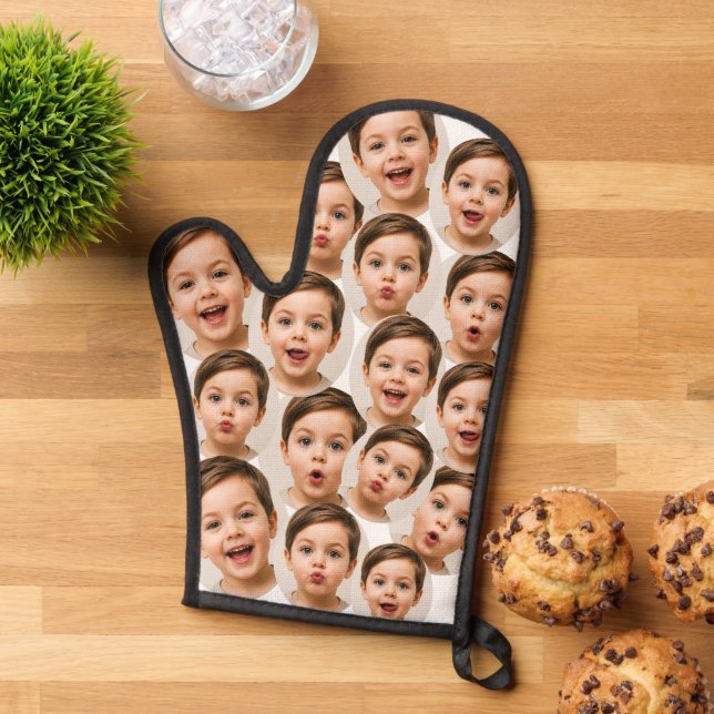 Manoplas Caras personalizadas foto personalizada  (De arriba hacia abajo)