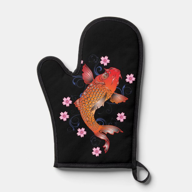 Manoplas Carpa koi (Anverso)