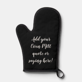 Manoplas Cita personalizada personalizado que dice guión ne