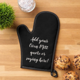Manoplas Cita personalizada personalizado que dice guión ne