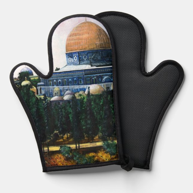 Manoplas Cúpula de la roca, Jerusalén (Anverso/Reverso)