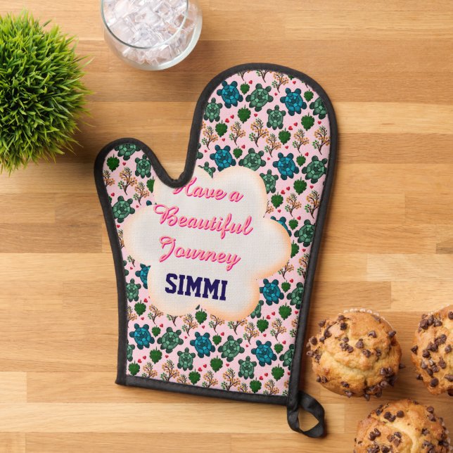 Manoplas Custom turtle pattern  (De arriba hacia abajo)