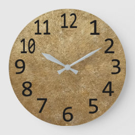 Manoplas de oro Trama circular Relojes metálicos