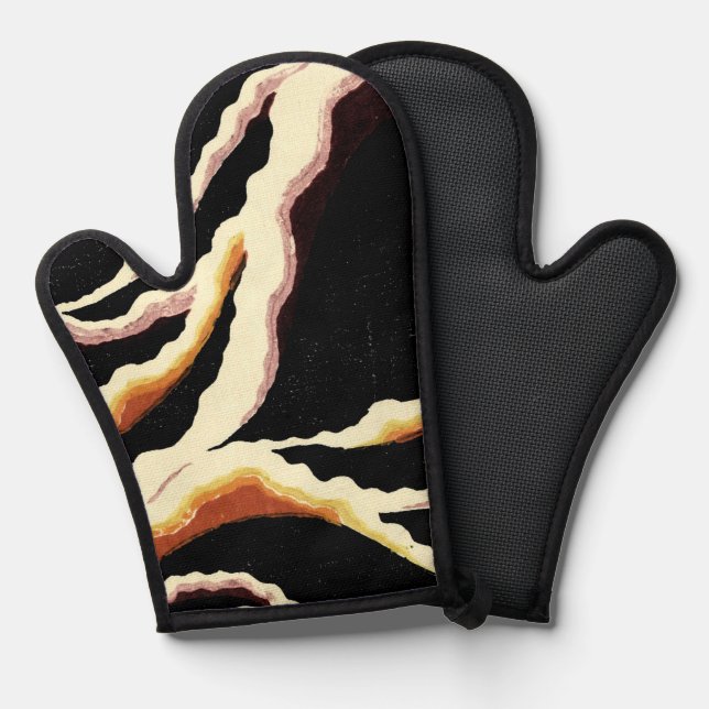 Manoplas Diseño decorativo de Streamers 1902 (Anverso/Reverso)