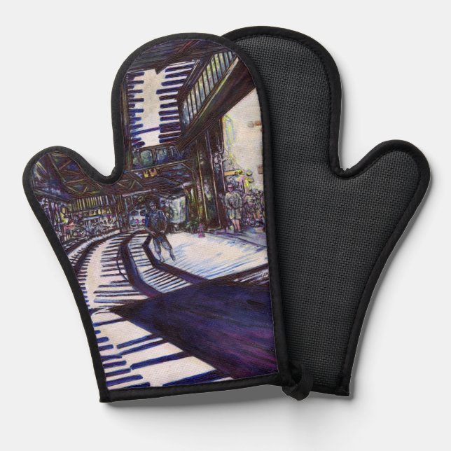 Manoplas Dustar el piano (Anverso/Reverso)