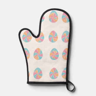 Manoplas Easter Tie-Dye eggs  mid-tone soft pattern