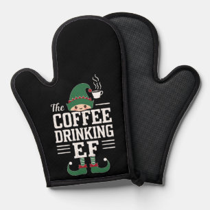 Manoplas El café que bebe Navidades de la familia Elf