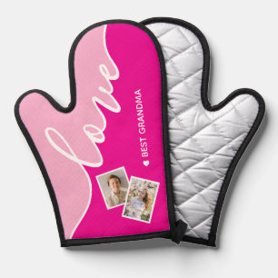 Manoplas Elegante guión amor foto personalizada