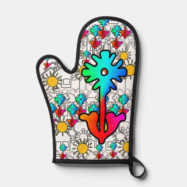 Manoplas Flores de Casa Luz del Sol (Anverso)