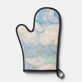 Manoplas fondo del cielo de Van Gogh