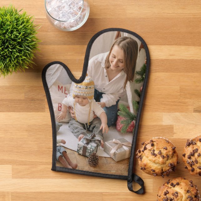 Manoplas Foto personalizado Oven Mitt y Pot Holders (De arriba hacia abajo)