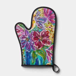 Manoplas Holder de maceta floral Oven Mitt