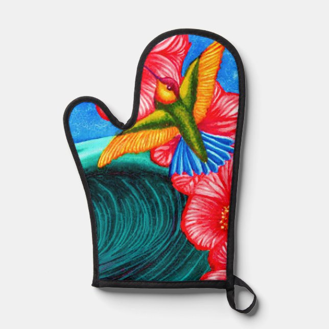 Manoplas Hummingbird Ocean (Anverso)