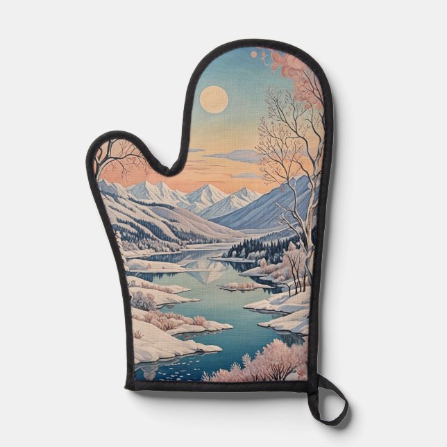 Manoplas La tranquilidad del invierno (Anverso)