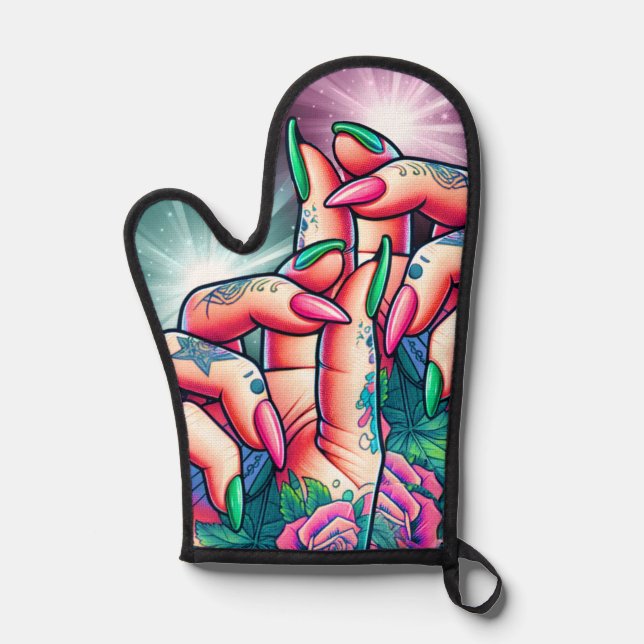 Manoplas Manos de ayuda marcadas (Anverso)