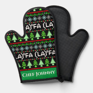 Manoplas Math Fa La - Navidades Carol Ugly Sweater Style