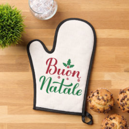 Manoplas Navidades italianos Buon Natale Kitchen