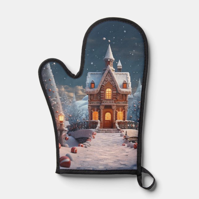 Manoplas Noche estrellada de la casa de los navidades Ginge (Anverso)