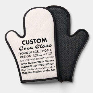 Manoplas Oven Glove/Mit personalizado personalizado con sil