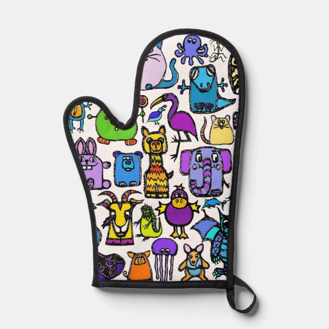 Manoplas Oven Mitt (Anverso)