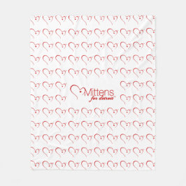 Manoplas para la manta del paño grueso y suave de