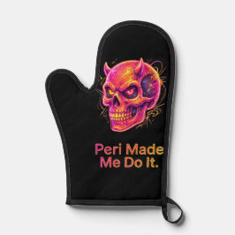 Manoplas Peri Me Hizo Hacerlo – Cráneo de Maldad Neon
