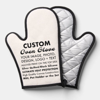 Manoplas Personalizado Glove/Mit Personalizado De Horno, Pl