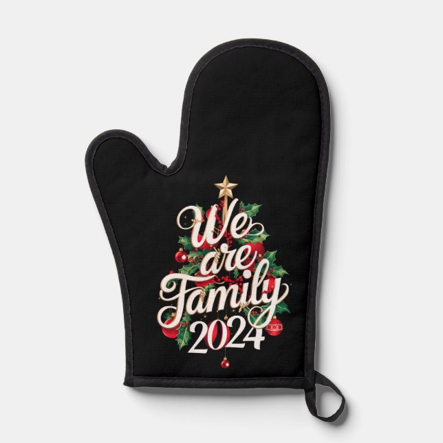 Manoplas Somos Navidades Familiares 2024 Pajama Coincidiend (Anverso)