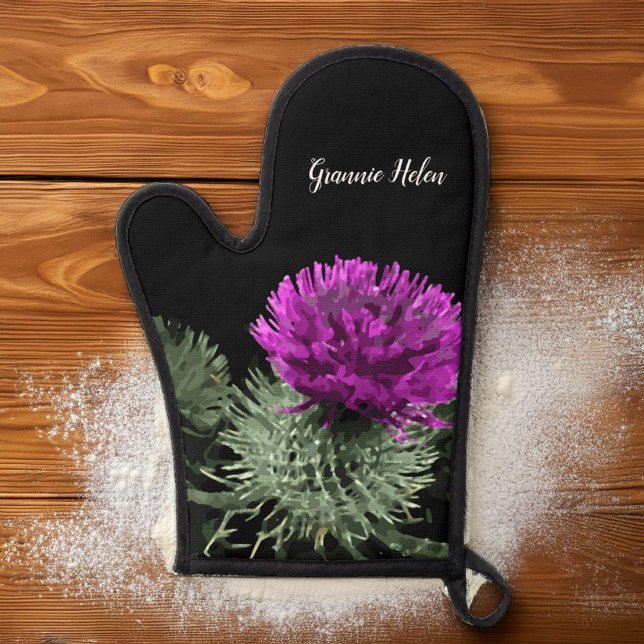 Manoplas Thistle escocés personalizado (Subido por el creador)