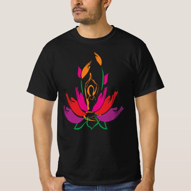 manos abrazadoras Camiseta (Anverso)