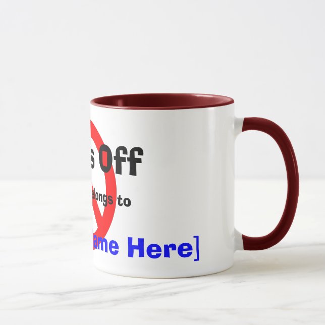 Manos apagado - mi taza (Derecha)