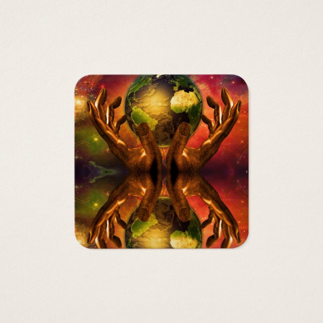 Manos de creador (Anverso)