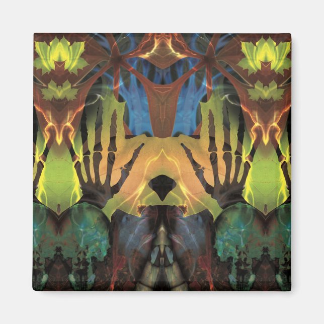 Manos de imanes del otoño (Frente)