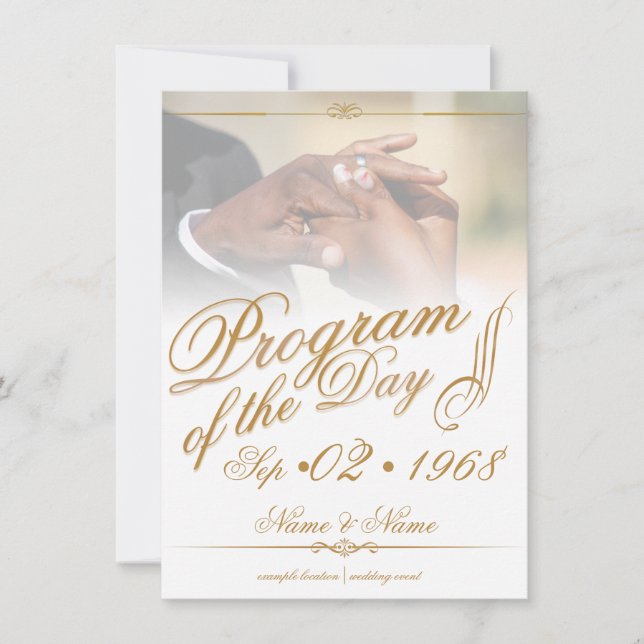 Manos de una pareja boda de colores clavija sobre  (Anverso)