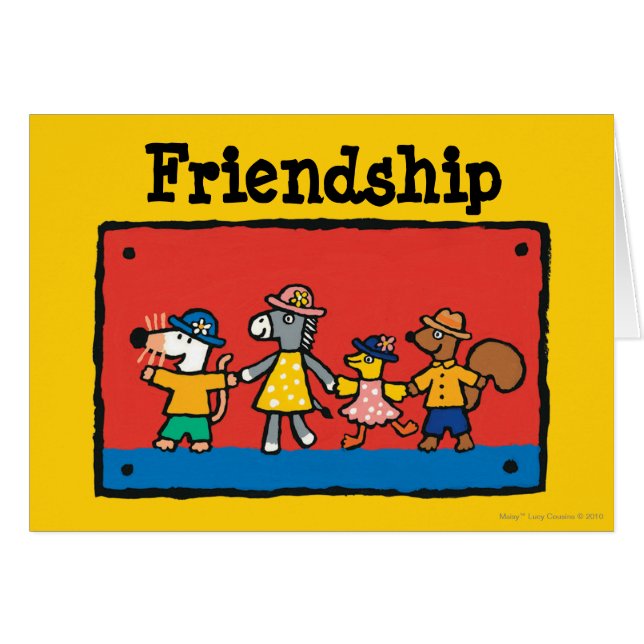 Manos del asimiento de Maisy y de los mejores (Anverso (Horizontal))