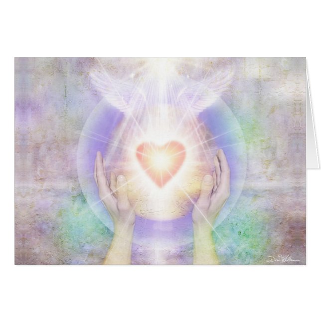 Manos en corazón (Anverso (Horizontal))