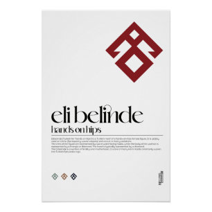 Manos en la cadera (Eli Belinde) Poster de la figu